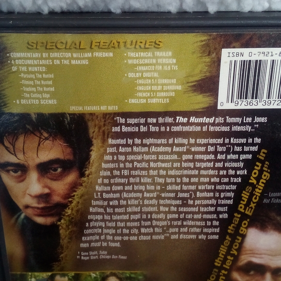 DVD - R - HUNTED - Picture 2 of 3